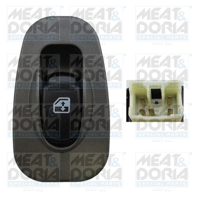 Switch, window regulator